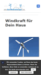 Mobile Screenshot of klein-windkraftanlagen.com